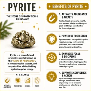 100% Natural Raw Pyrite Bracelet for Wealth & Abundance